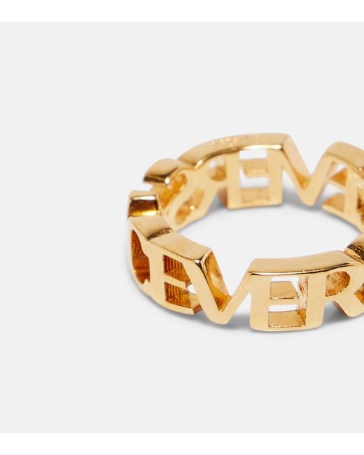 Versace Metallic Ring