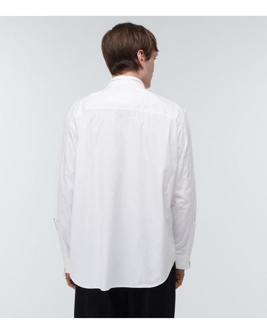 Camisa De Algodon Undercover de hombre de color White