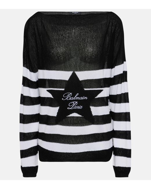 Balmain star deals sweatshirt
