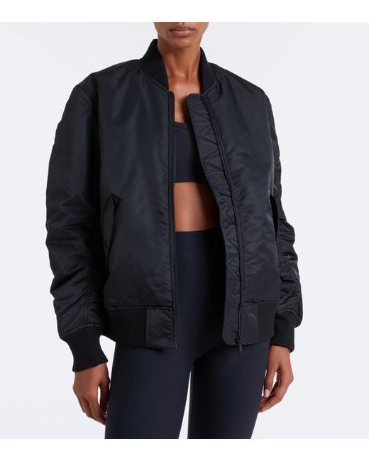 The Upside Black Tribute Bomber Jacket