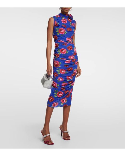 Mules Dahlia adornados D'Accori de color Pink