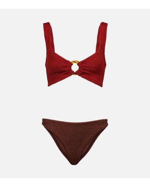 Hunza G Red Julia Bikini
