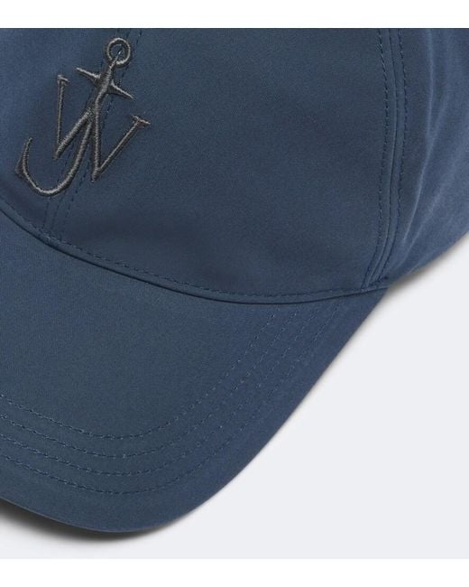 J.W. Anderson Blue Logo Cotton Baseball Cap