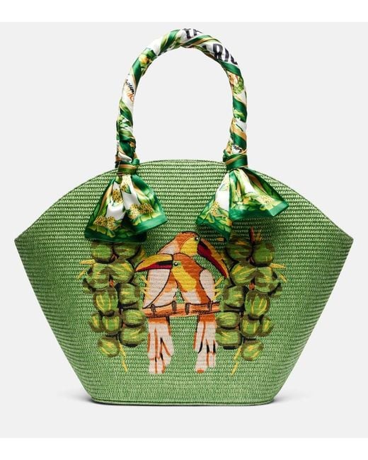 Farm Rio Green Bedruckte Tote