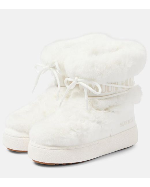 Moon Boot White Mb Track Snow Boots