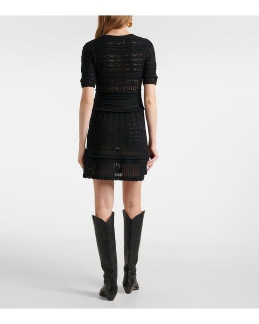 Isabel Marant Black Abril Dresses