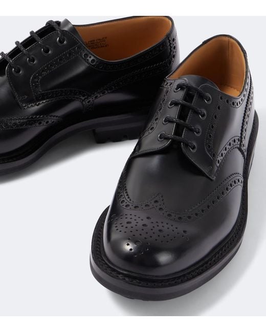 Church's Black Mcpherson Lw Leather Brogues for men