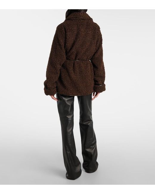 Jonathan Simkhai Brown Jacke Kimia Aus Teddyfleece