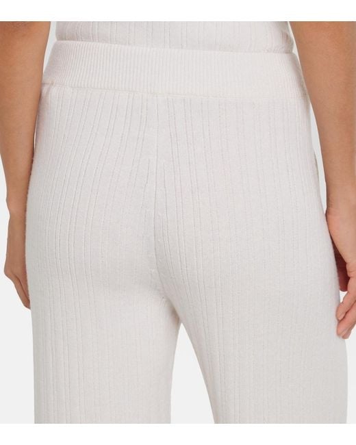 Eleventy White Wool And Cashmere Straight Pants