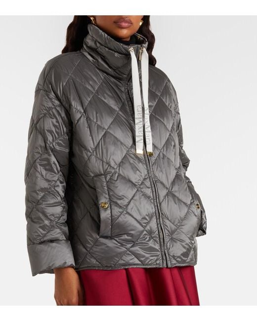 Max Mara Black The Cube Technical Puffer Jacket