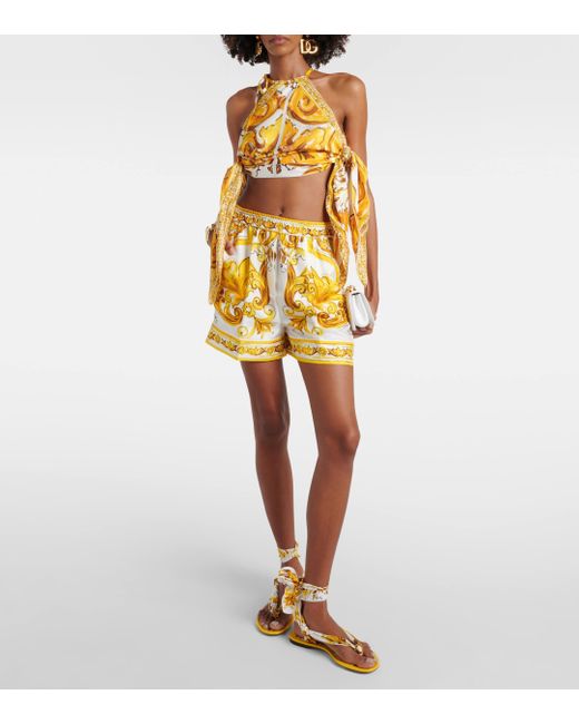 Dolce gabbana majolica top hotsell