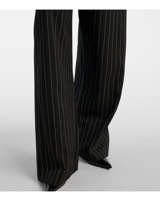 Pantaloni A Gamba Larga di Jean Paul Gaultier in Black