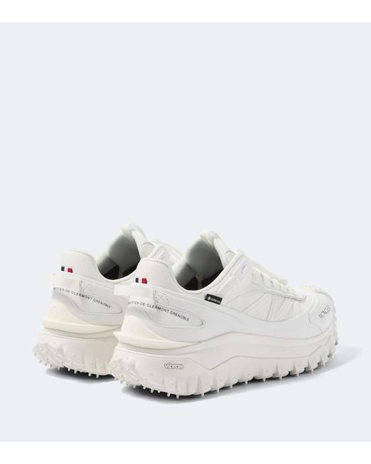 Moncler White Trailgrip Gtx Low Sneakers for men