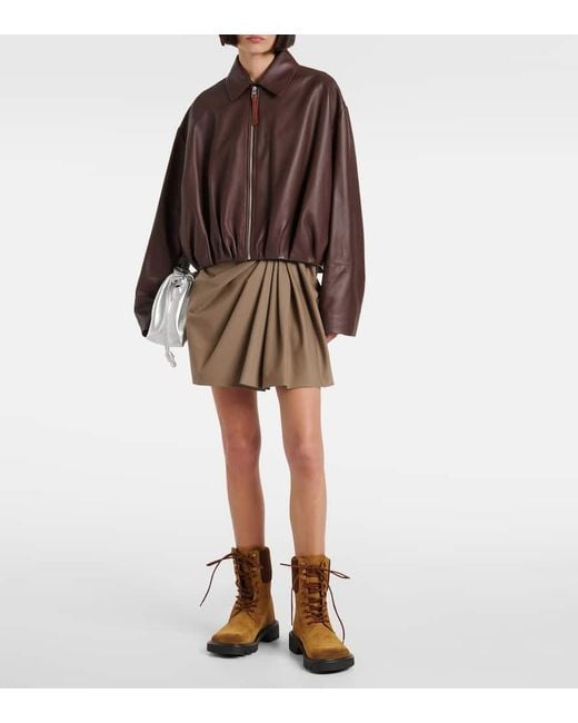 Loewe Brown Lederjacke
