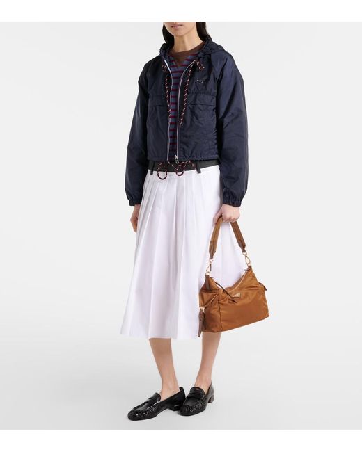 Prada Brown Explore Re-Nylon Large Shoulder Bag