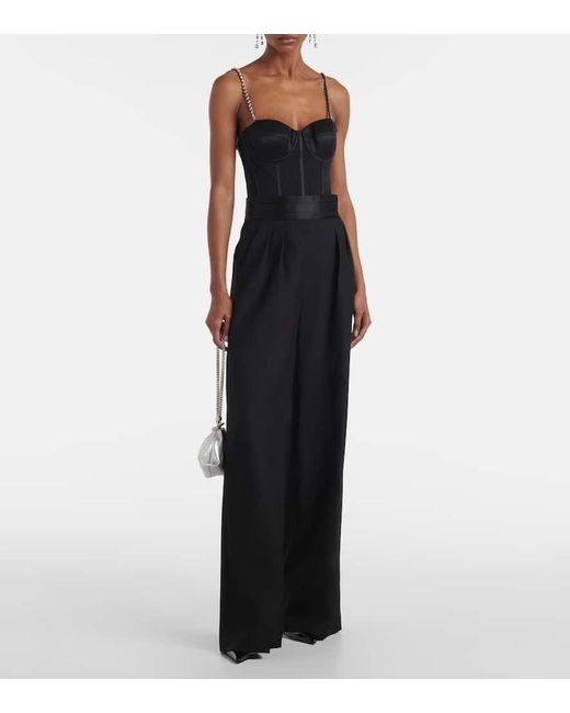 Rebecca Vallance Black Weite Hose Eclipse
