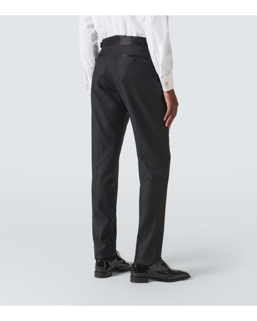 Tom Ford Black Atticus Wool Twill Suit for men