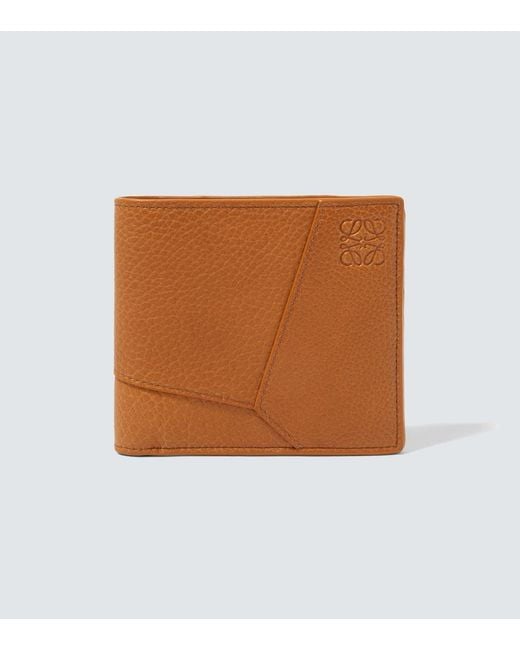 Portafoglio Puzzle di Loewe in Brown da Uomo