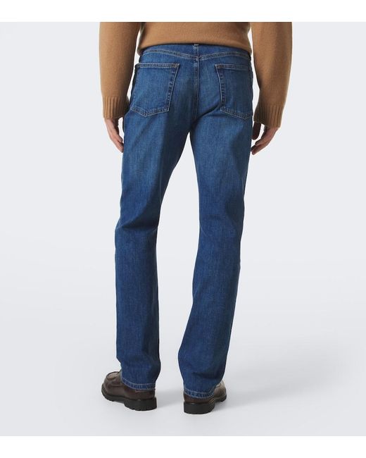 FRAME Blue Modern Straight Jeans for men