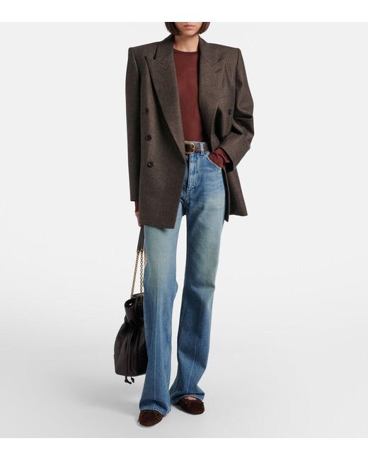 Herbert Levine Brown 24/7 Shearling Mules