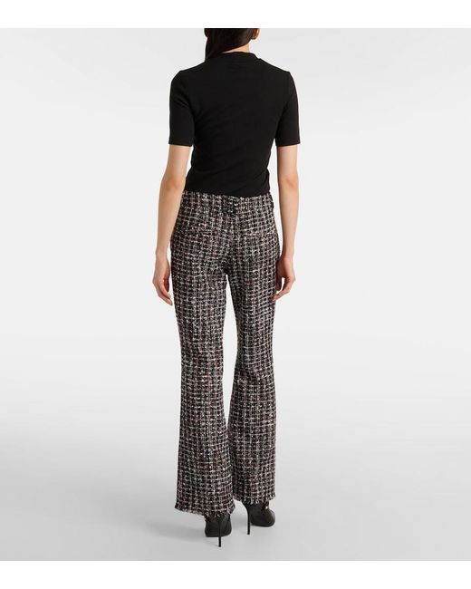 Balmain Gray Wide Trousers