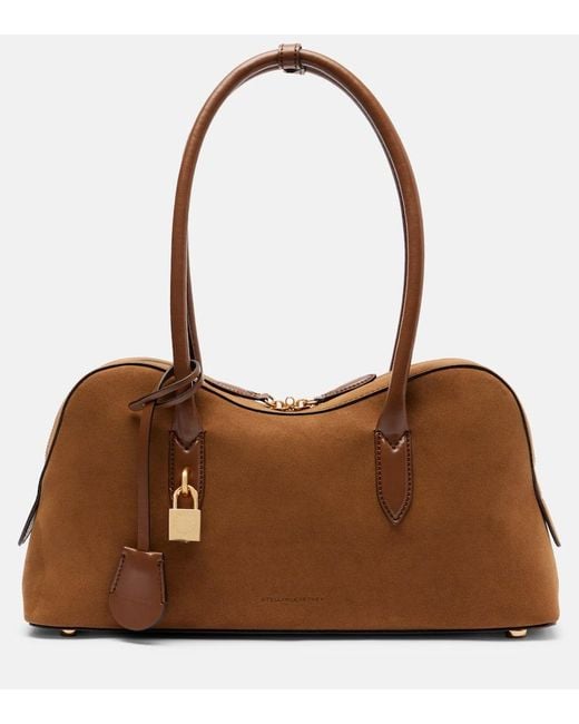 Borsa A Spalla Ryder Medium di Stella McCartney in Brown