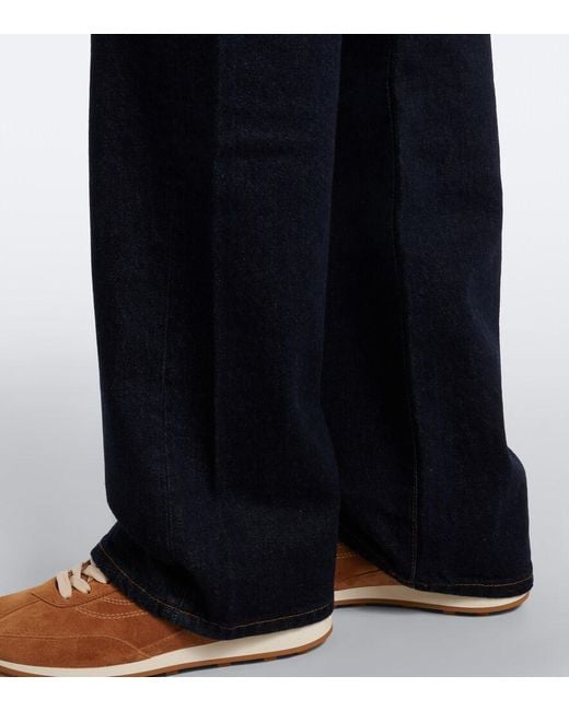 7 For All Mankind Blue Tess Flare Jeans