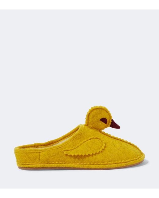 Slippers di Bode in Yellow da Uomo