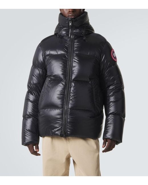 Canada Goose Black Crofton Down Jacket for men