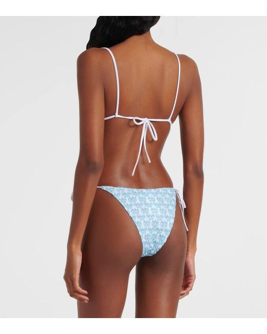 Missoni Blue Crochet Bikini