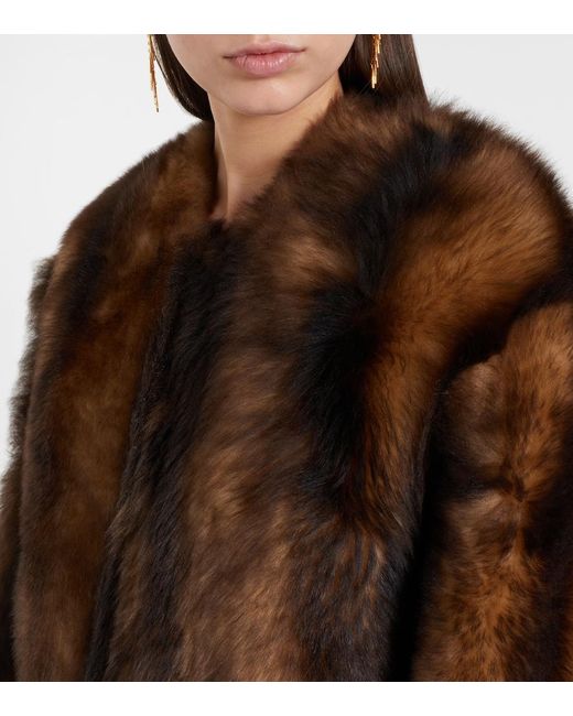 Nili Lotan Brown Elan Shearling Jacket