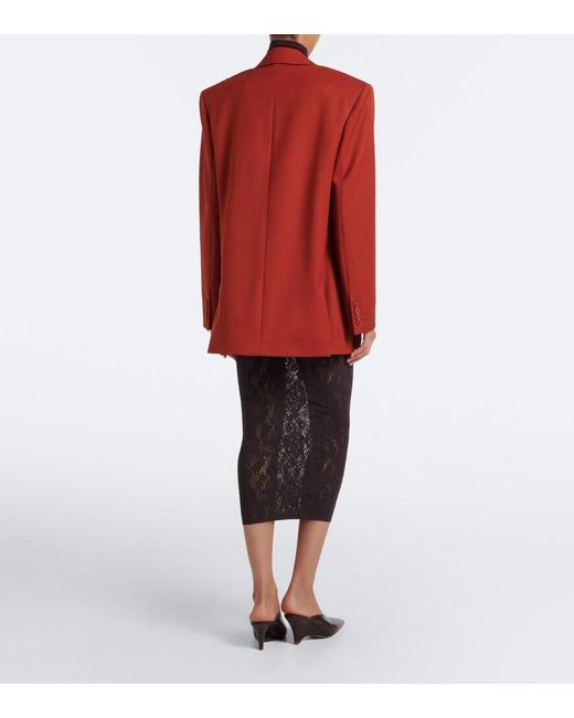 Wolford Gray Infinite Sheer Lace Maxi Skirt