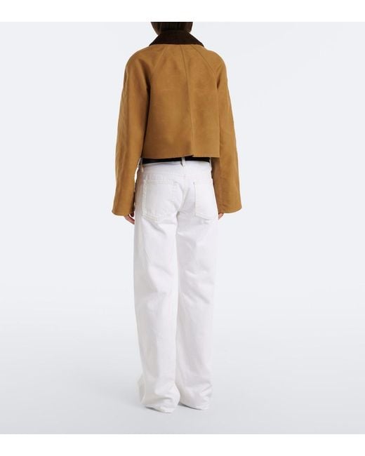 FRAME White The Wide-Leg Jeans