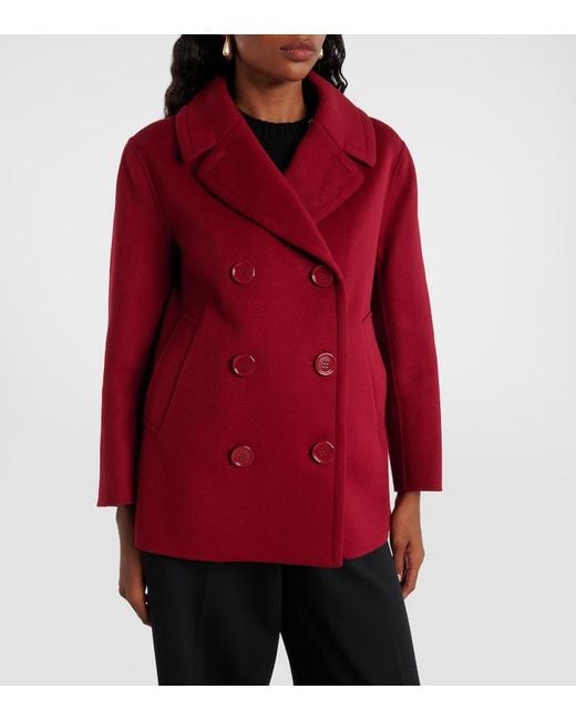 Max Mara Red Max Mara S Elise Jacket