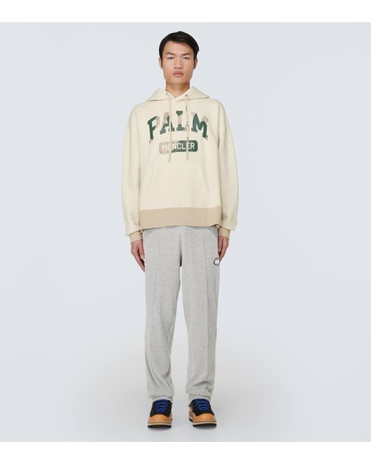 X Palm Angels – Sweat-shirt a capuche en coton Moncler Genius pour homme en coloris Natural