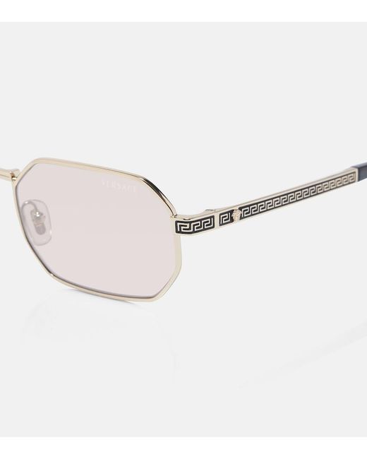 Versace Multicolor Rectangular Sunglasses