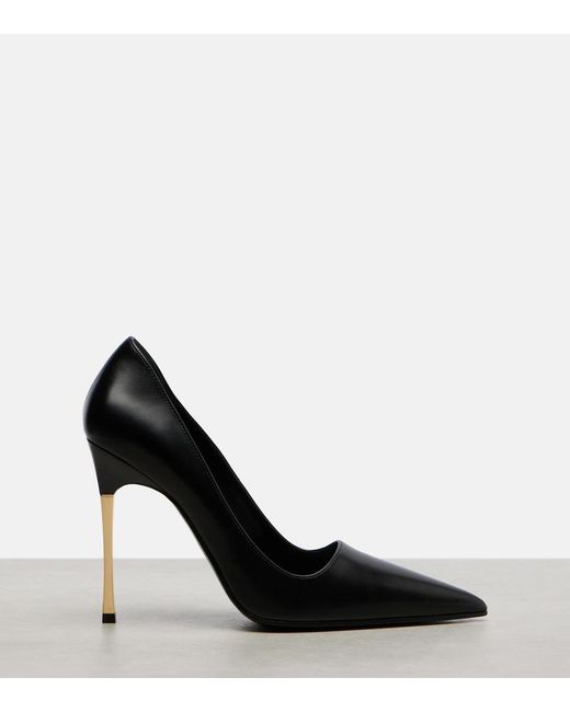 Gucci Black Bombshell 120 Leather Pumps