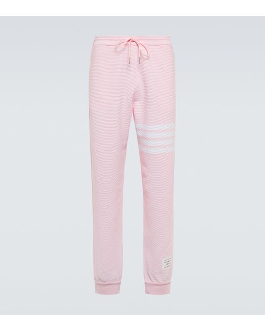 Thom Browne 4-bar Cotton Sweatpants in 