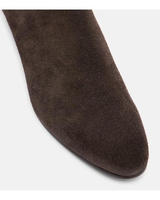 Le Monde Beryl Black Allegra Suede Ankle Boots
