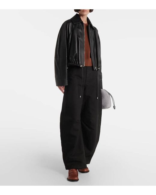 Loewe Brown Anagram Wool Sweater