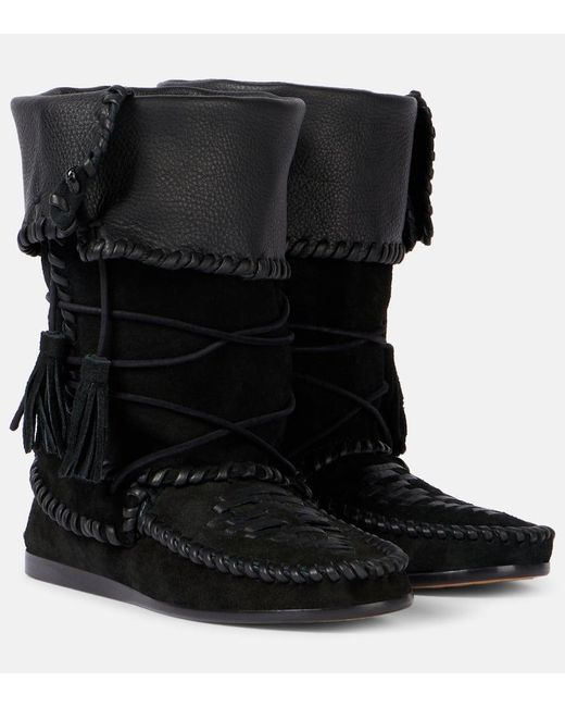 Stivaletti Winki di Isabel Marant in Black