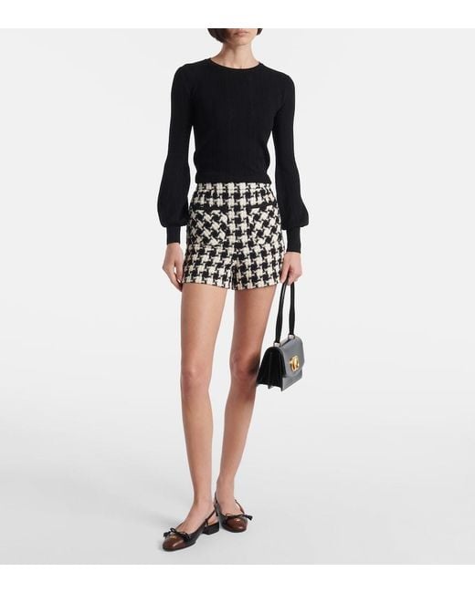 Valentino Black Maglia Virgin Wool Sweater
