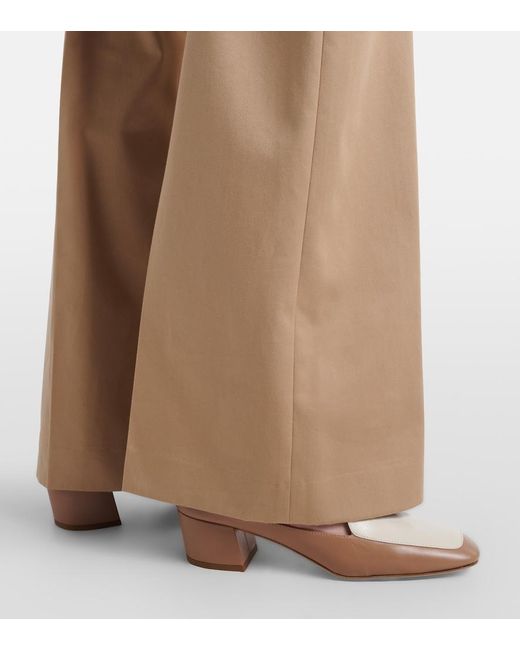 Gabriela Hearst Natural Alena Leather Mules
