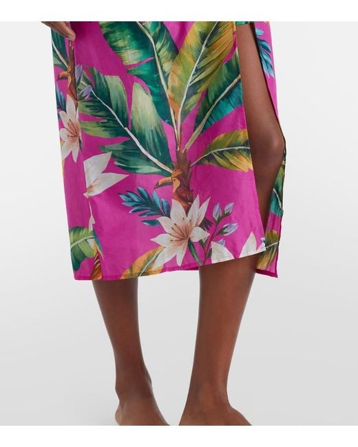 Farm Rio Pink Pareo Tropicalia Aus Baumwolle