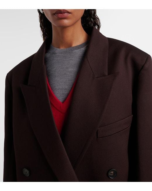Frankie Shop Black Jane Coat
