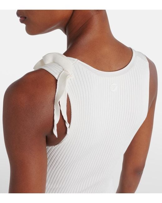Abito Lungo di Coperni in White