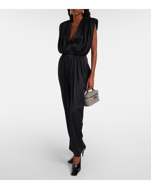 Mono Drapeado Stella McCartney de color Black