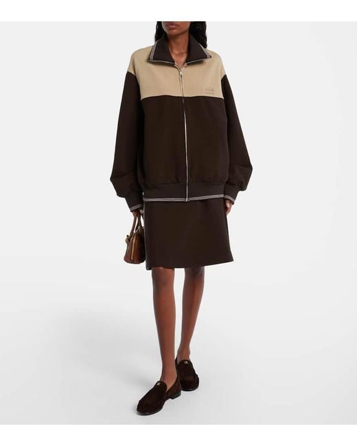 Mocassini di Miu Miu in Brown