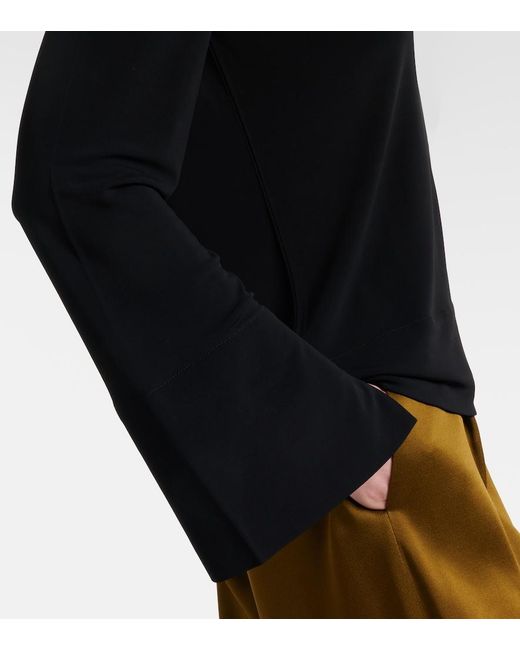 Joseph Black Fabiola Jersey Blouse