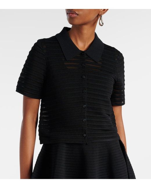 Top Larken Raye Jonathan Simkhai en coloris Black